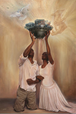 Give It All to God by WAK - Kevin A. Williams | 18 x 12 Fine Art Print