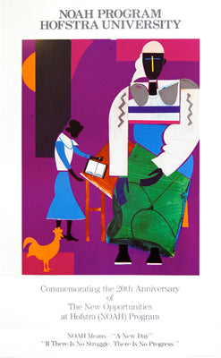 NOAH Means - "A New Day" by Romare Bearden | 34 1/2 x 21 Fine Art Print