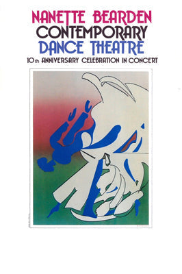 Framed Art Nanette Bearden Contemporary Dance Theatre 10th Anniversary by Roma...