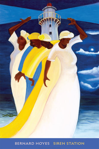 Siren Station by Bernard Hoyes | 36 x 24 Fine Art Print