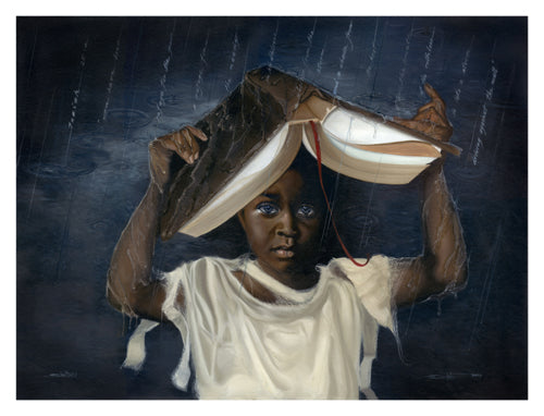 Sheltered by Edwin Lester | 26 x 34 Fine Art Print