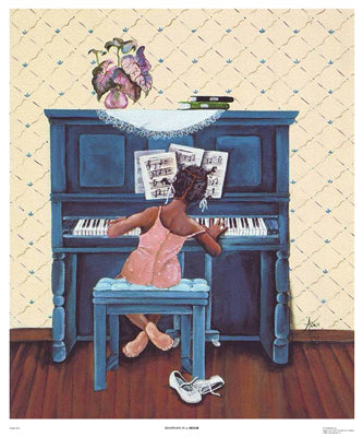 Rhapsody in A Minor by Annie Lee | 24 x 20 Fine Art Print