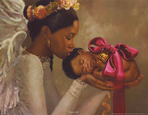 Heaven Sent (Girl) by Henry Lee Battle | 11 x 14 Fine Art Print