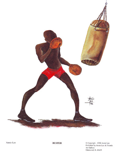 Buster (mini) by Annie Lee | 11 x 8 1/2 Fine Art Print