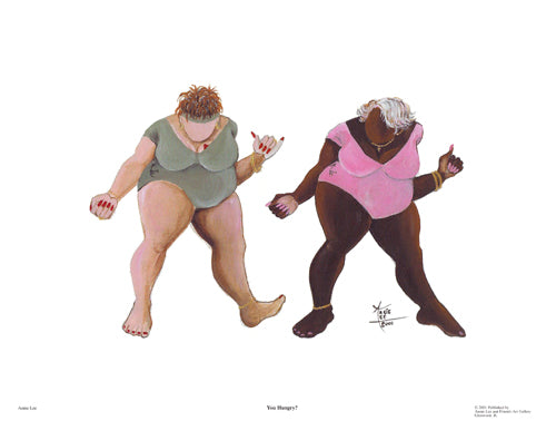 You Hungry? by Annie Lee | 13 1/4 x 17 1/4 Fine Art Print