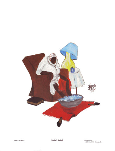 Sadie's Relief (mini) by Annie Lee | 11 1/4 x 8 1/2 Fine Art Print