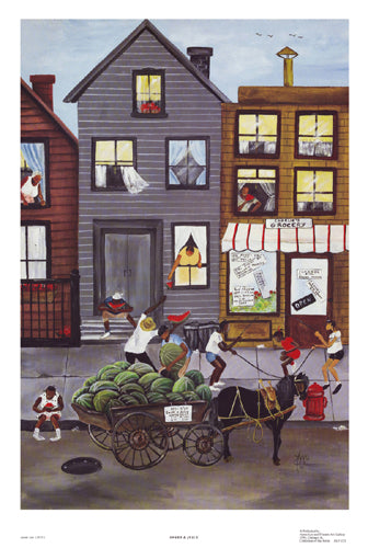 Framed Art Sweet and Juicy by Annie Lee | 29 x 19 ¼