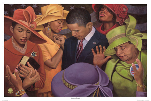 Framed Art Citizens United by Henry Lee Battle | 24 x 36