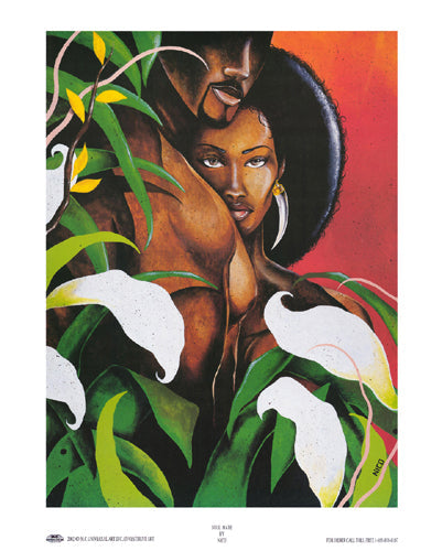 Framed Art Soul Mate by Nico - Marlon Woods | 10 x 8