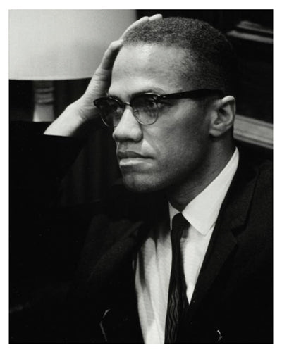 Framed Art Malcolm X, Washington DC, 1964 10 x 8