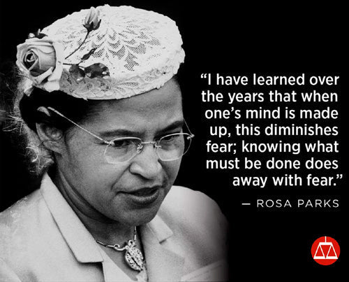 Framed Art Rosa Parks 8 x 10