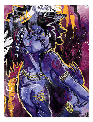 Framed Art Black Love by Justin Copeland | 26 x 19 ¾