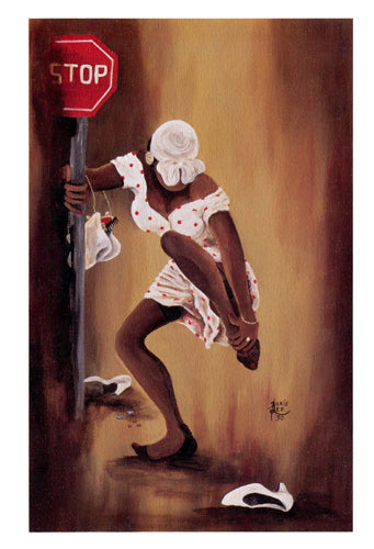 Framed Art 8 ½ Narrow (notecard) by Annie Lee | 8 x 5 ½
