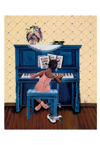 Rhapsody in A Minor (notecard) by Annie Lee | 8 x 5 ½ Fine Art Print