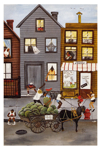 Sweet & Juicy (notecard) by Annie Lee | 8 x 5 ½ Fine Art Print