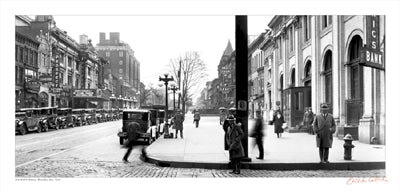 Framed Art Ninth Avenue, Brooklyn, New York, 1929 by Merlis Collection
