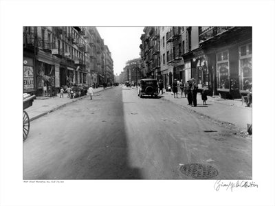 Mott Street, Manhattan, New York, 1929 by Merlis Collection