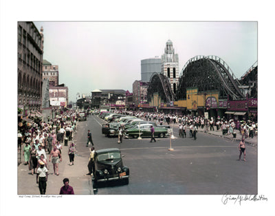 Coney Island, Brooklyn, New York, 1950 by Merlis Collection