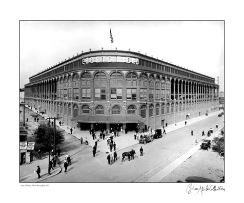 Framed Art Ebbets Field, Brooklyn, New York, 1912 by Merlis Collection