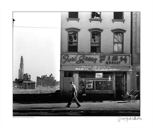 Framed Art Fort Greene, Brooklyn, New York, 1961 by Merlis Collection