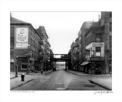 Framed Art Fulton Street, Brooklyn, New York, 1912 by Merlis Collection