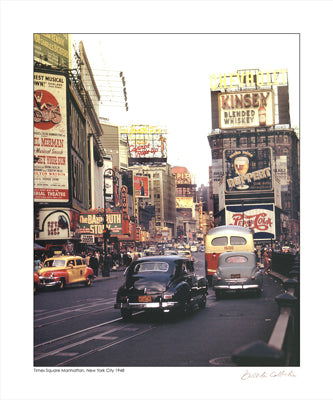 Times Square, New York City, 1948 by Merlis Collection