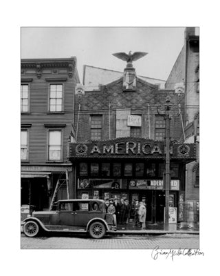 Framed Art American Theatre, Brooklyn, New York, 1928 by Merlis Collection