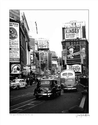 Framed Art Times Square, New York City, 1948 by Merlis Collection