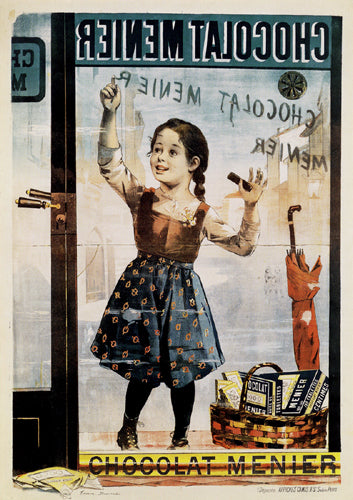 Chocolat Menier (glass) by Fermin Bouisset | 10 x 7 Fine Art Print