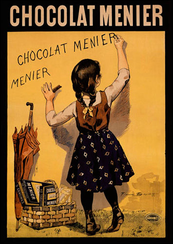 Chocolat Mernier (yellow) by Fermin Bouisset | 10 x 7 Fine Art Print