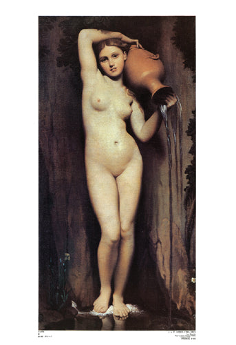 La Source by Jean Auguste Dominique Ingres | 31 3/8 x 21 5/8 Fine Art Print