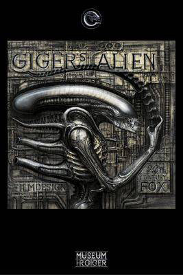 Framed Art Alien by H.R. Giger | 36 x 24