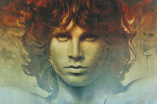 Spirit of Jim Morrison by Ananda Kurt Pilz | 24 x 36 Fine Art Print