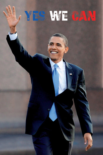 Barack Obama: Yes We Can Wall Art | 20 x 16 Fine Art Print