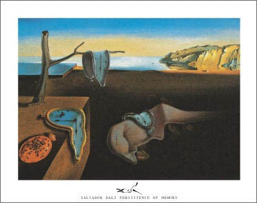 Persistence of Memory by Salvador Dali | 22 x 28 Fine Art Print