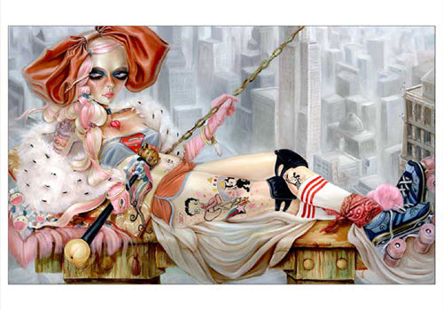 Framed Art Princess of Pop by Leslie Ditto | 14 x 20