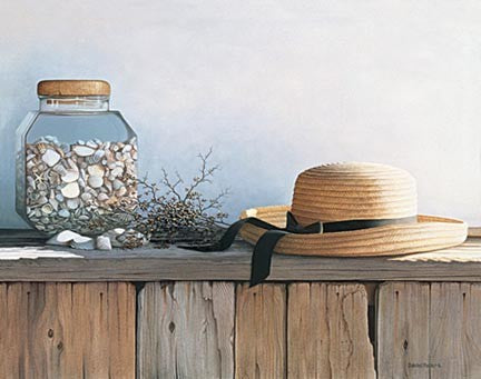 Still Life with Seashells by Daniel Pollera | 11 x 15 Fine Art Print