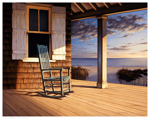 Old Rocker by Daniel Pollera | 11 1/2 x 14 1/2 Fine Art Print