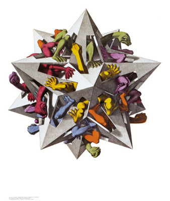 Gravity by M.C. Escher | 25 5/8 x 21 3/4 Fine Art Print