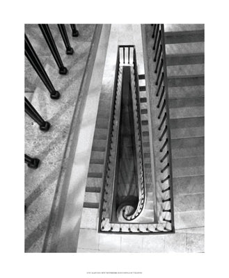 Into the Staircase by Ellen Fisch | 17 x 14 Fine Art Print