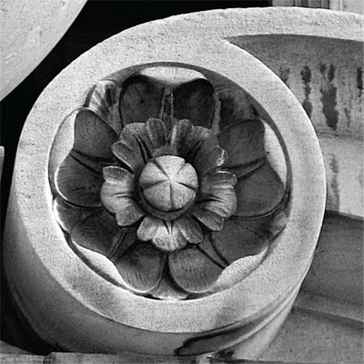 Architectural Detail No. 7 by Ellen Fisch | 12 x 12 Fine Art Print