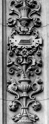 Architectural Detail No. 42 by Ellen Fisch | 20 x 8 Fine Art Print