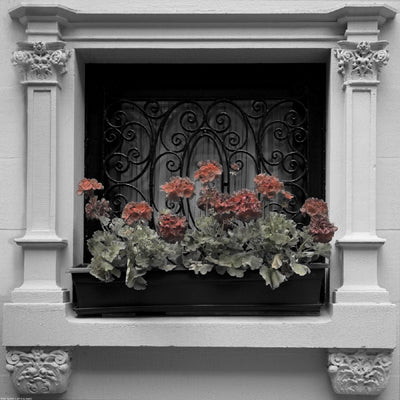 Architectural Detail No. 56 by Ellen Fisch | 12 x 12 Fine Art Print