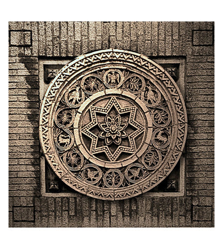 Architectural Detail No. 69 by Ellen Fisch | 14 x 13 Fine Art Print