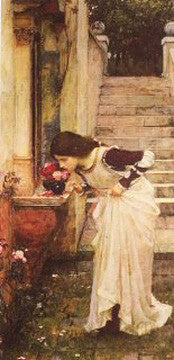 The Shrine by John William Waterhouse | 28 x 20 Fine Art Print