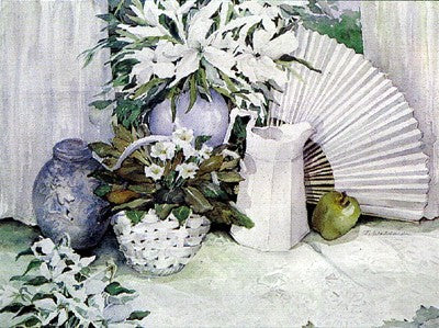 Brite White by Joy Waldman | 24 x 31 3/4 Fine Art Print