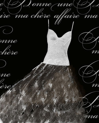 Robe de Soiree Blanche Wall Art | 10 x 8 Fine Art Print