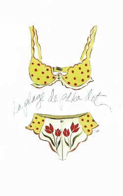 La Plage de Polka Dot by Tina Amico | 16 x 10 Fine Art Print