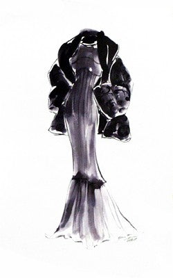 Evening Coat by Tina Amico | 16 x 10 Fine Art Print