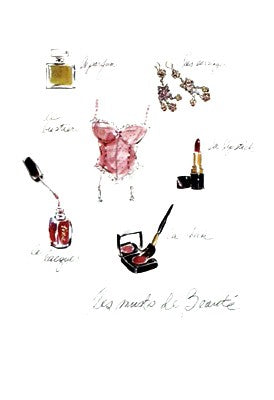 Les Musts de Beauté by Tina Amico | 16 x 11 Fine Art Print